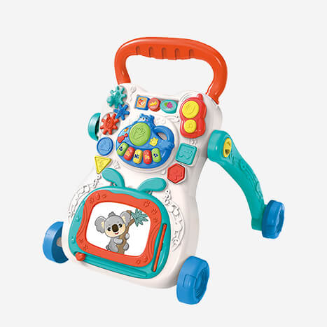 Interactive-sit-to-stand-learning-baby-walker