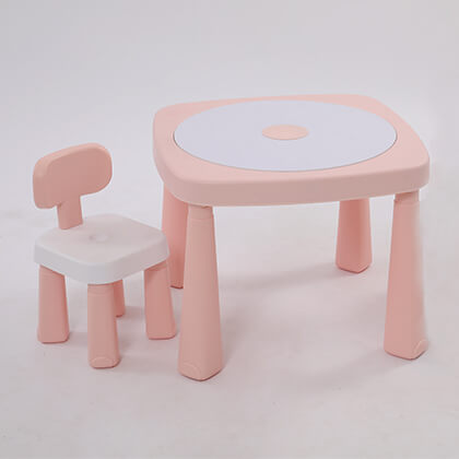 Pink interactive table