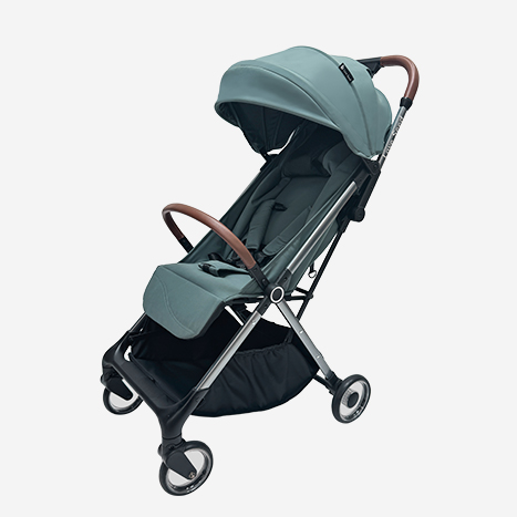 Gravity auto fold stroller