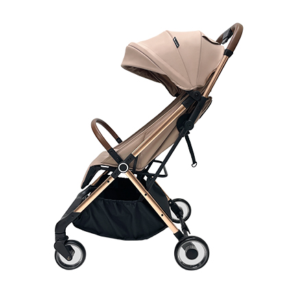 Khaki color baby stroller