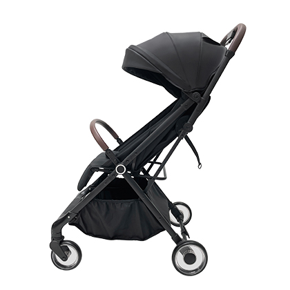 Black color baby stroller