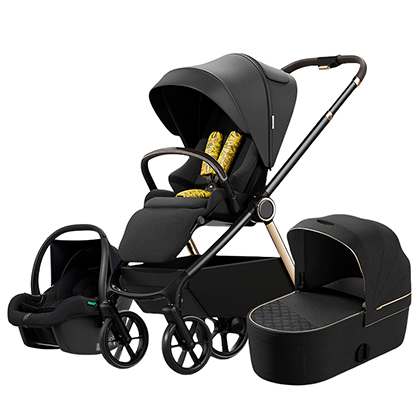 Black stroller